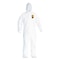 Kleenguard Disposable Coveralls, Medium, MICROFORCE* Barrier SMS Fabric, White, 24 PK KCC49112 - alternate 1